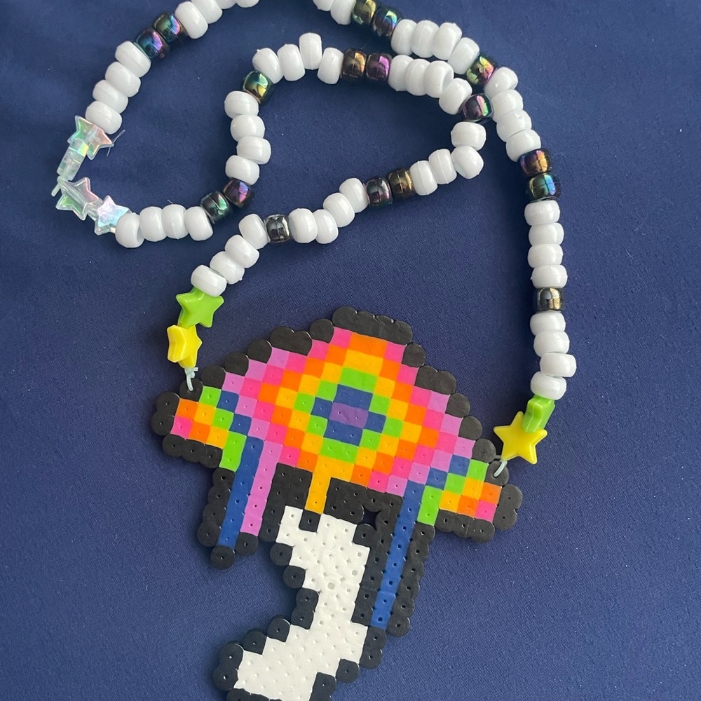 Colorful Beaded Kids Necklace